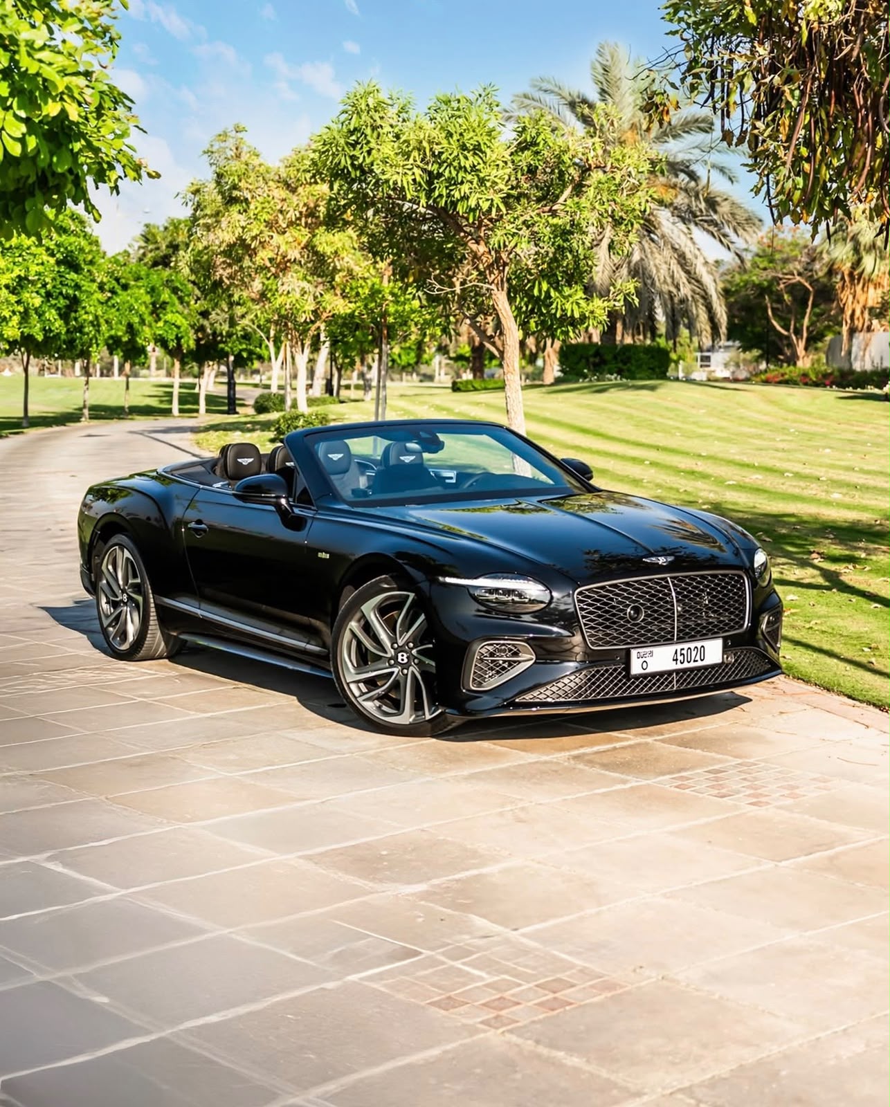 Bentley Continental GTC Speed – Onyx Black – Black & Glacier White Hide