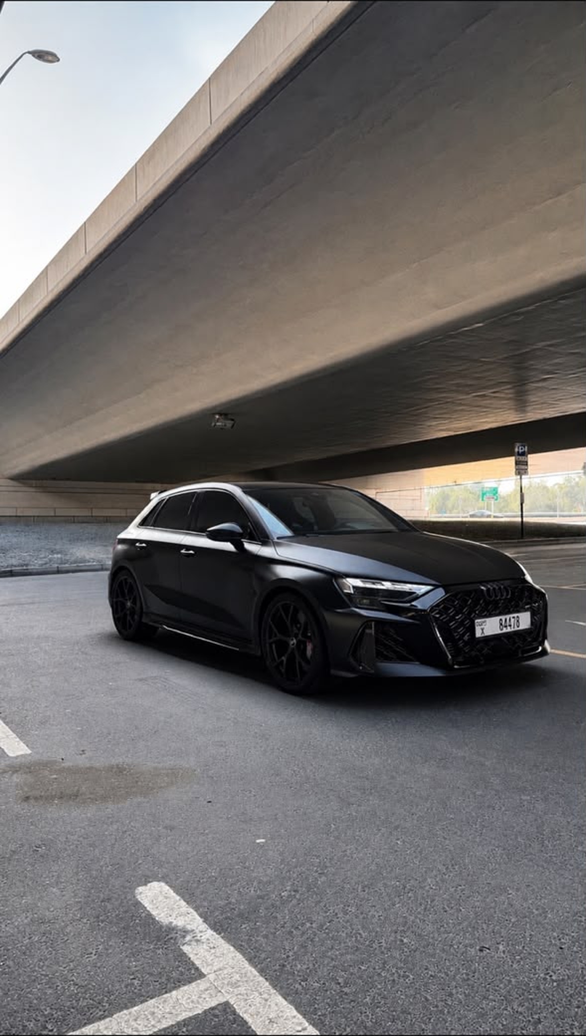 Audi RS 3 Sportback – Mythos Black Matte