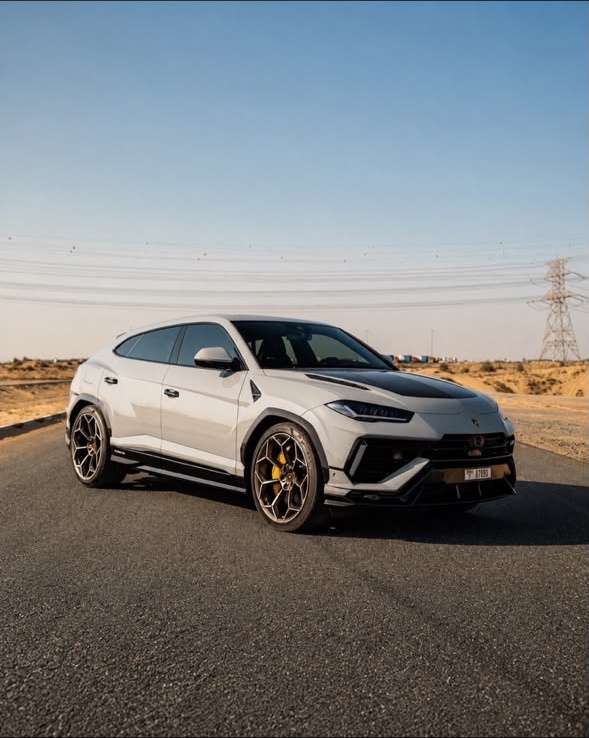 Lamborghini Urus Performante – Bianco / Nero – Giallo Details