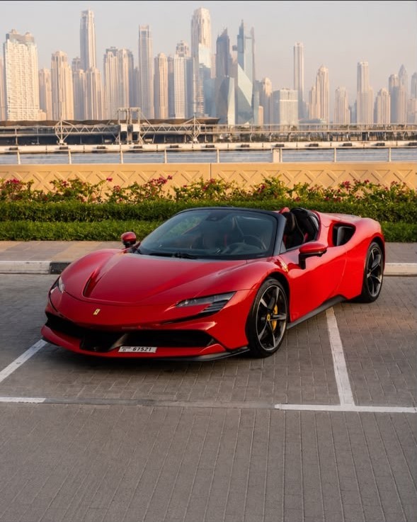 Ferrari SF90 Spider – Rosso Corsa – Nero