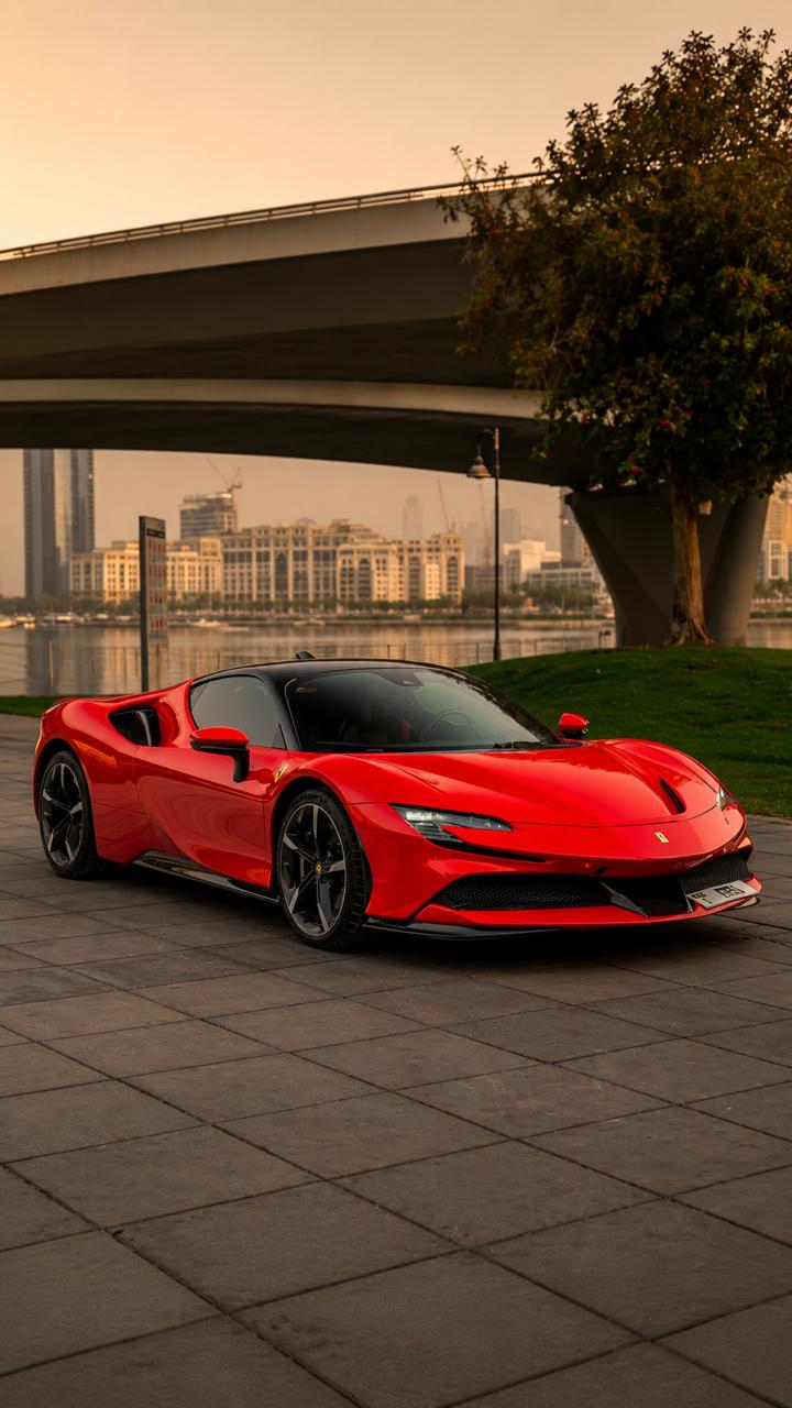 Ferrari SF90 Stradale – Rosso Corsa – Nero