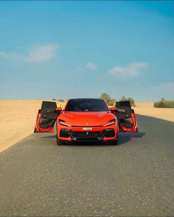 Ferrari Purosangue – Rosso Corsa – Nero/Cuoio Hide