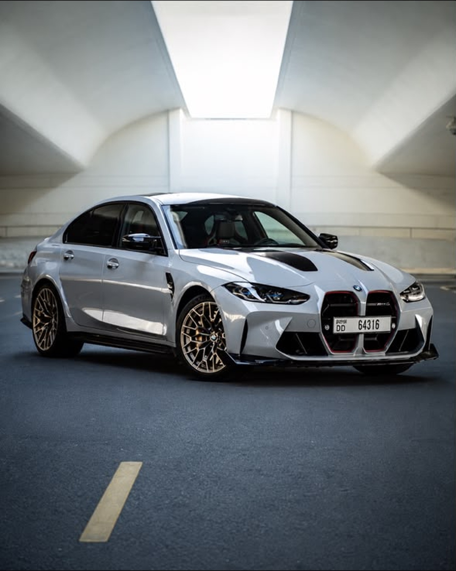 BMW M3 CS – Frozen Brooklyn White – Black & Red CS