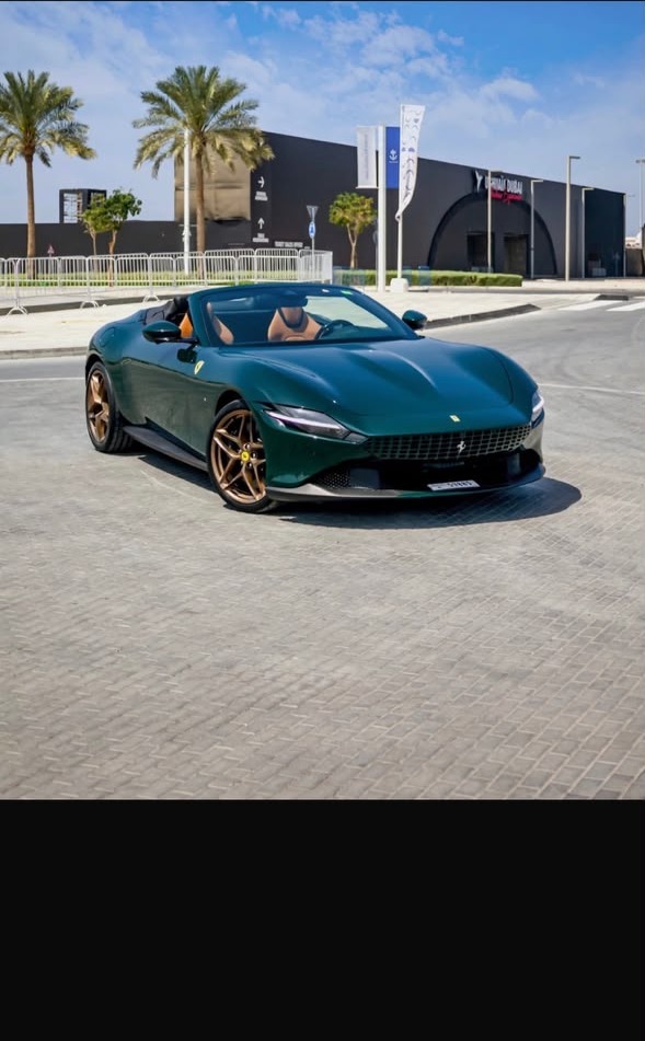 Ferrari Roma Spider – Verde Toscana – Cuoio Hide